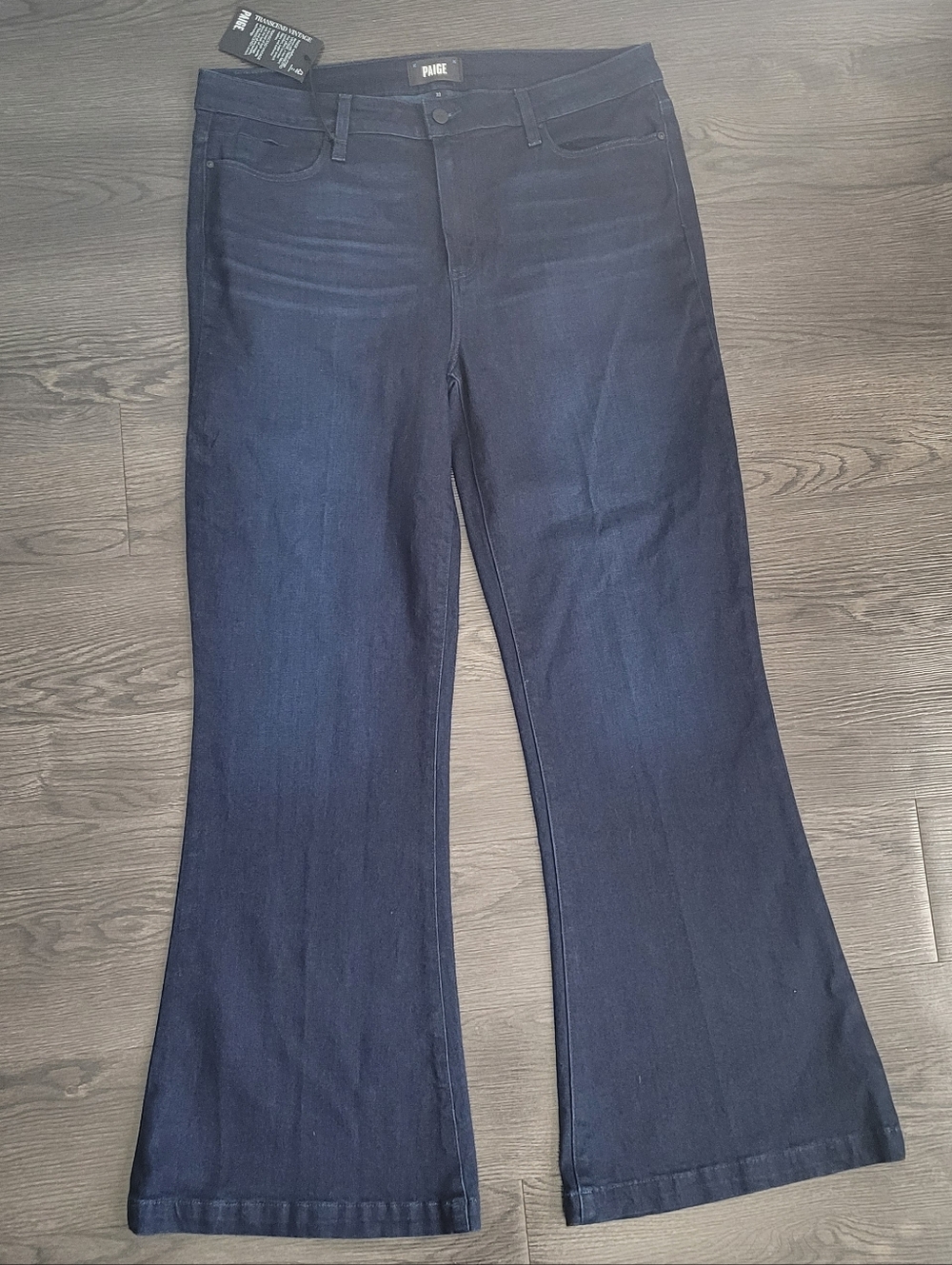 Paige Genevieve Flared Denim Jeans Size 33